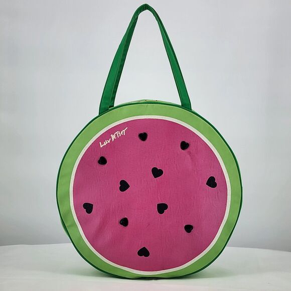 Betsey Johnson Watermelon I'm One In A Melon Insulated Cooler Tote Bag - Picture 1 of 12